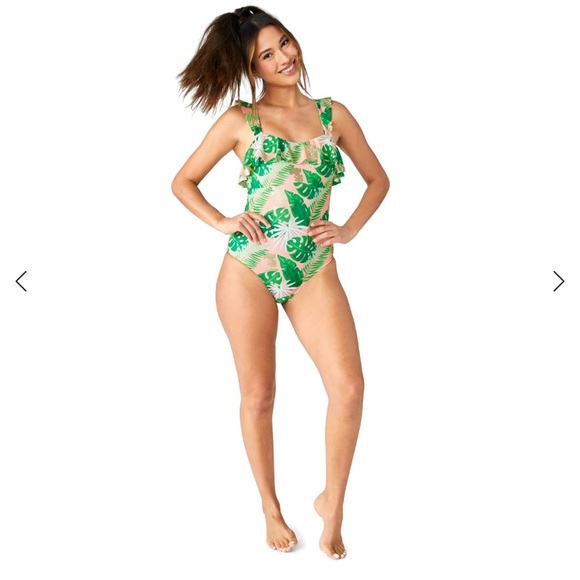 BNWT Disney Mickey Mouse Tropical women’s swimsuit - Picture 2 of 6